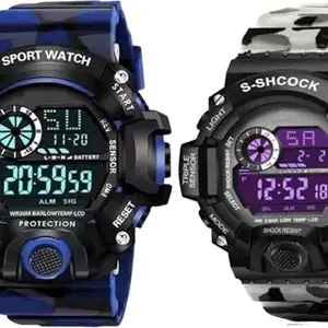 Digital Arm Watches with a Traditional Style for Men and Boys_269