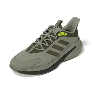 Adidas Men Textile ALPHAEDGE + Running Shoe SILPEB/OLISTR/LUCLEM (UK-11)