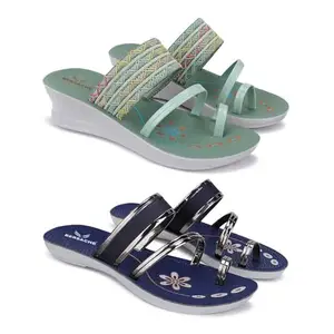 BERSACHE Soft Classic Casual with Regular wear Flip Flop for Woman | BZ-com-(FL)-1948-1945 | Size-7