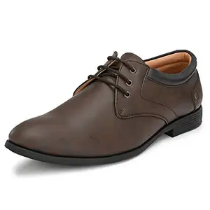 Centrino Men's 7956 Brown Formal Shoes_8 UK UK (3380-01)
