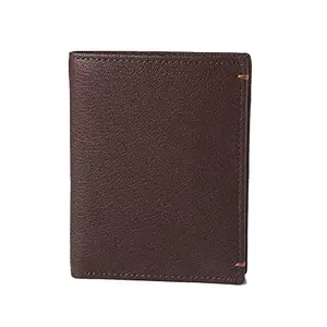STOP by Shoppers Leather Casual Wear Men's Card Holder (Chocolate, FRSZ)
