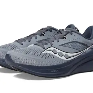 Saucony Mens Omni 22 Flint/Dusk Running Shoe - 10.5 UK (S20926-115)