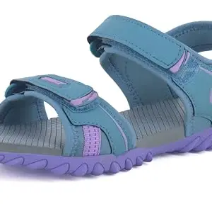 Sparx Women's Sandal,SMOKE BLUE/LAVENDER,6UK,SS0638LSMLD0006