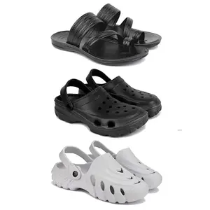 DRACKFOOT Men's Sandals | Lightweight Wear| Stylish & Easy to Wear For Men's GR-SAN-(3-COMBO)-3152-3123-3139-6