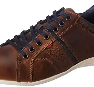 Lee Cooper Men's LC4506A Leather Casual Shoes_Brown_39