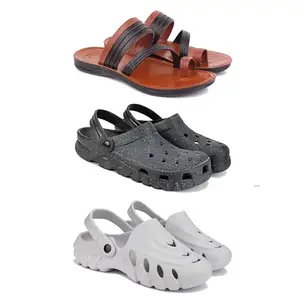 DRACKFOOT Men's Sandals | Lightweight Wear| Stylish & Easy to Wear For Men's GR-SAN-(3-COMBO)-3151-3056-3139-6