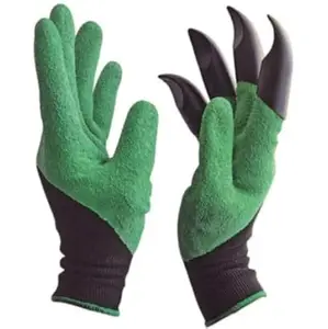 Tapixaa Genie Gloves 1 Pairs Claws With Built In Claws For Digging Planting Nursery Plants, For Heavy Duty Gardeners Garden Gloves Easy To Dig And Plant Safe(Pack Of 1)