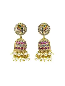 Griiham Gold Plated Simple Cute Earrings For Women And Girls