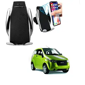 Kozdiko Car Wireless Car Charger with Infrared Sensor Smart Phone Holder Charger 10W Car Sensor Wireless for Mahindra Reva