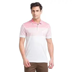 Park Avenue Slim Fit Medium Red T-Shirt for Men