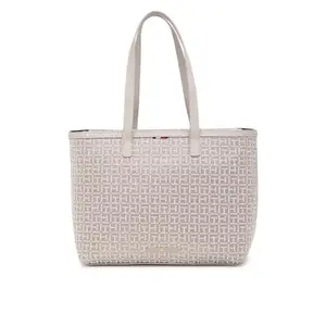 Tommy Hilfiger Womens Beige Color Handbag (OS)