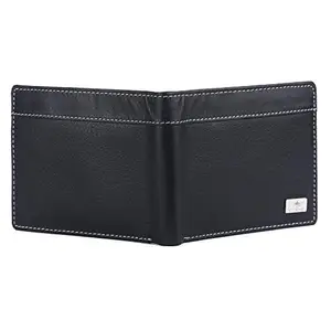 Am leather Genuine Black Leather Wallet for Men