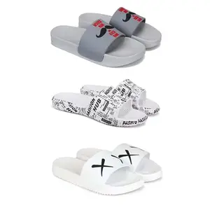 DRACKFOOT Men's Sandals | Lightweight Wear| Stylish & Easy to Wear For Men'S GR-SAN-(3-COMBO)-1590-3104-3029-8