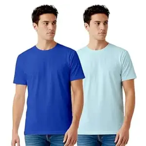 FIGHTERHERO 100% PIMA Cotton T Shirt for Man | Premium Men T-Shirts Regular Fit | Half Sleeve Round Neck Cotton Tshirt for Man | Mens Tees Made for Indian Climate | Available in 10 Colours