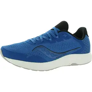 Saucony Men's Freedom 4 Running Show, Royal/Stone 8
