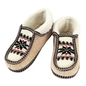 Women Warm Winter Slipper Socks for Men Multi-Coloured Warm Free Size 1 Pair MULTICOLOR Color