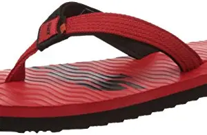 SPARX Mens Sfg-204 Red-Black Flip Flops - 8 UK (Sf0204Grdbk0008)