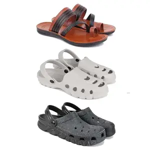 Men's Sandals | Lightweight Wear| Stylish & Easy to Wear For Men's PCV-SAN-(3-COMBO)-3151-3135-3056-6