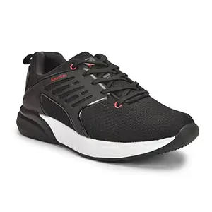 Aqualite Fashionable and Comfort Cushion Outdoor Black Red Mens Lace-up Shoes