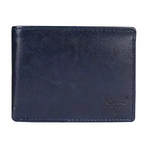 ACCEZORY Synthetic Leather Slim Bifold Wallet for Men