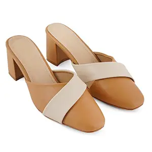 Bella Rosa Front Closed Slip On (Beige, numeric_7)