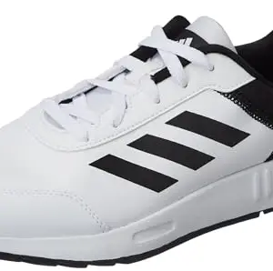 Adidas Men Synthetic ALPHAGEN, Running Shoes, FTWWHT/CBLACK/CBLACK, UK-7