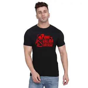 ALLEN BLACK Men's Round Neck T-Shirt,Men's T-Shirt Idea f Gym, Sp ts, Casual Outings, (GA_ XL_1380_) Multicolour