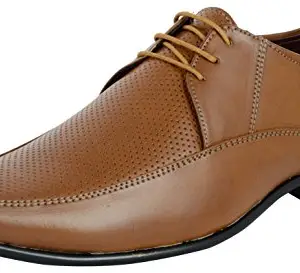 Auserio Men's Tan Formal Shoes - 7 UK/India (41 EU)(SS 955)