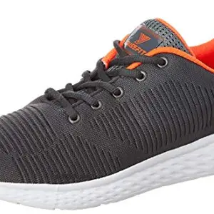 FUSEFIT Comfortable Men's Zest 2.0 Running Shoes Grey/Orange