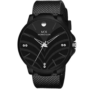 MORRIS KLEIN Analogue Black Dial Men's Watch (MK-3004)
