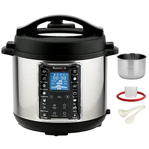 Kuvings Instant Pot 3 Litre Electric Pressure Cooker with Stainless Steel Inner Pot. Pressure Cook, Slow Cook, Saute & More (Kuvings Instant Pot 3 L) price in India.