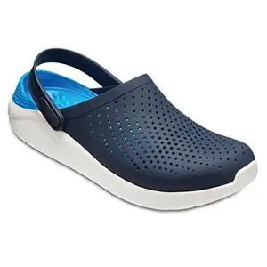 GOKIK Clogs| Casuals | for Men Grey Green | Grey Black | Black Red White | Navy Blue White (Blue, Numeric_10)