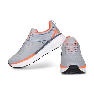 Vector X Stride Shoe Running,Jogging Shoe, Casual, Gym, Occasions, Sports Running Shoes (Grey, 9)