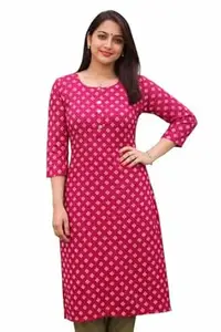 Women’s Printed Straight Kurti