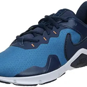 Nike Mens Legend Essential 2 DK Marina Blue/Midnight Navy-Obsidian Running Shoe - 8.5 UK (CQ9356-402)