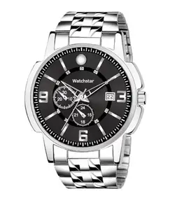 Unique Alluring Unique Color Dial Steel Analog Watch for Men