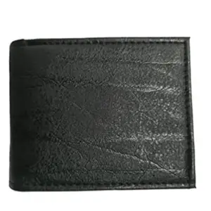 Unicorn & Mermaids Light Weight Leather Wallet for Men| Bi-Fold Flip Slim Purse for Men's (Black)