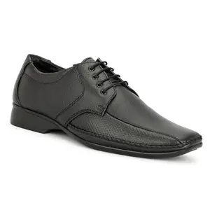 LAUREL FASHION FEVER Men's Stylish and Comfortable Laceup Formal Shoes (539)(4-2036-BLK-10) Black