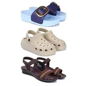 sandal for Women's,slip-ons,quality casaul sandals for Women's GRP-SAN-(3-COMBO)-1995-OO1-1933-8-EURO-39