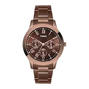 TIMEX Analog Watch for Women with Round Dial & Water Resistant Women's Wrist Watches