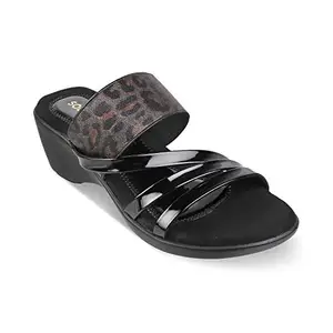 SOLE HEAD Black Heels Women Sandal