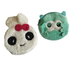 The ADORABLES Multipurpose Pack of 2 Coin Pouch for Money, Ear Phones, Kids Play, Gifting, Bunny OWL