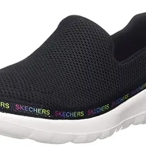 Skechers Womens GO Walk Joy- Popular Black/Multi Walking Shoes -7 UK (10 US) (124096)