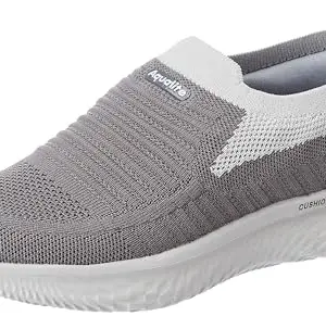 Aqualite Men Romania Shoes, D.Grey/L.Grey, 6 UK/India