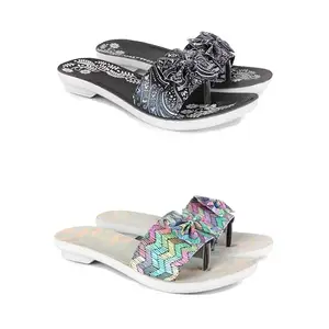 Women's Sandals | Lightweight Wear| Stylish & Easy to Wear For Women'S GRP-SAN-(2-COMBO)-1967-1966-7