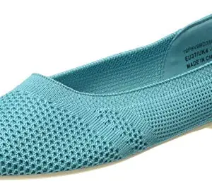 United Colors of Benetton Women TurquoiseSea Bule Fashion Sandals-4 UK(37 EU) (19P8V9BD3501G_903)