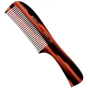 Kent Authentic Handmade Large Rake Comb, Dark Brown, 190mm