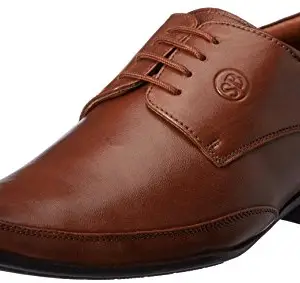 Saddle & Barnes Men's Tan Leather Formal Shoes - 7 UK/India (41 EU)(HS-06)