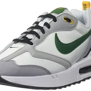 Nike Mens AIR MAX Dawn White/Gorge Green-Black-University Gold Running Shoe - 6 UK (DM0013-101)
