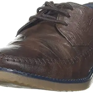 Pierre Cardin Men's Café Leather Casual Shoes, 11